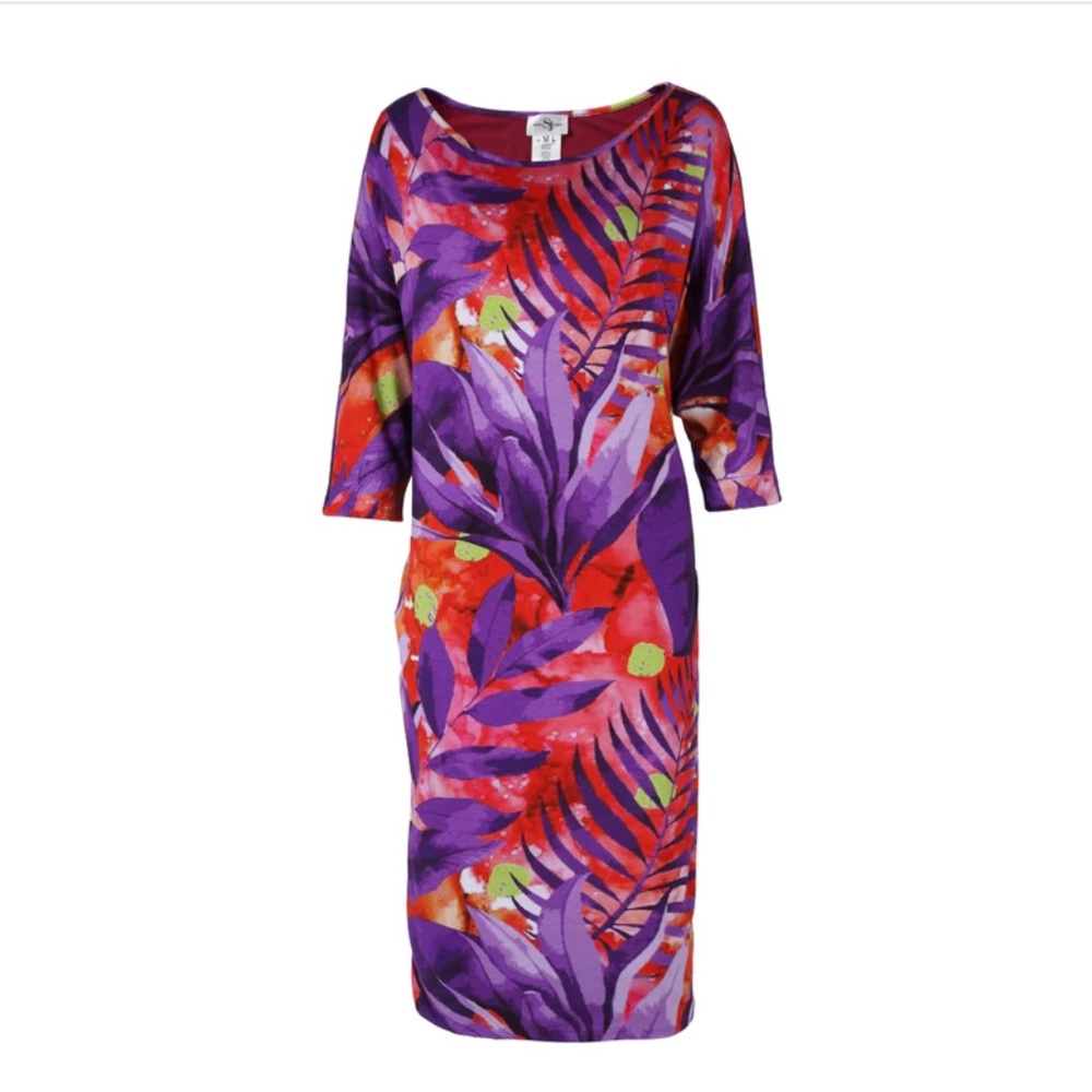 Sassy Jones Rio Fuchsia Reversible Dress